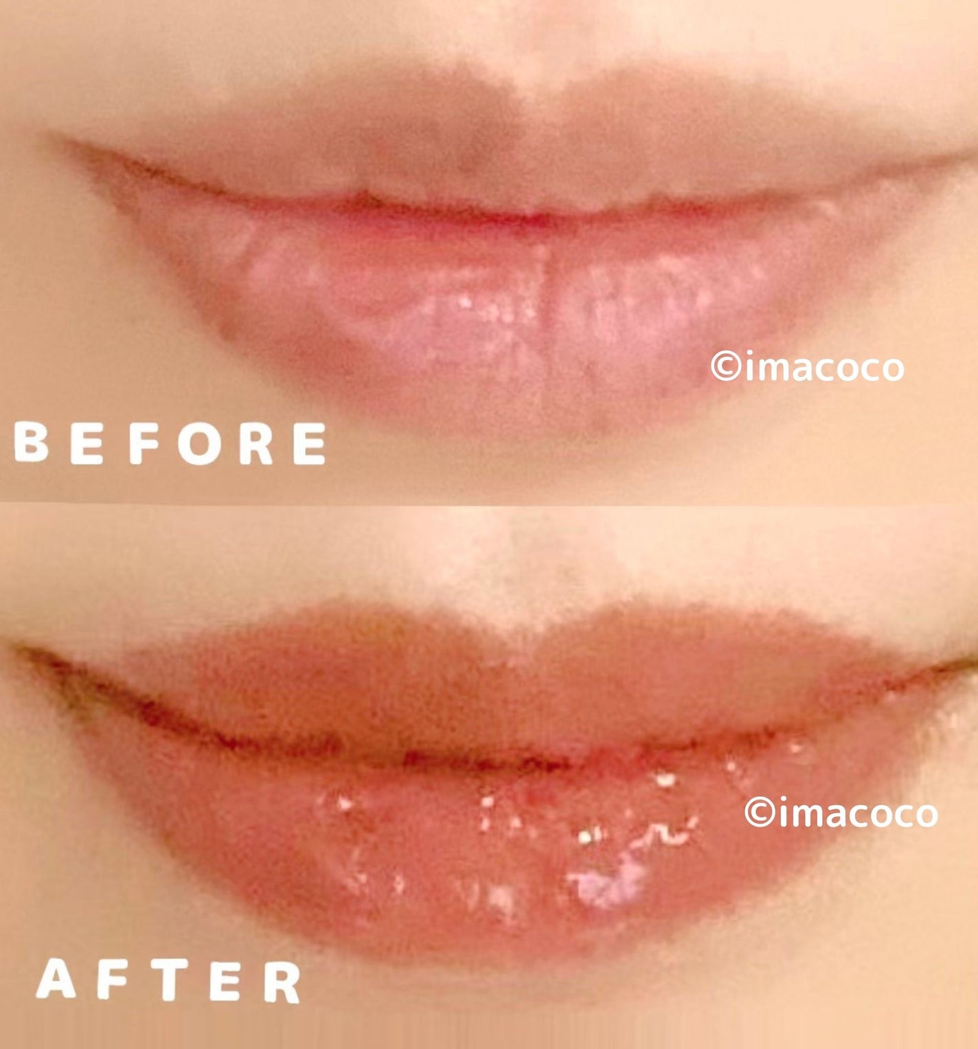 グラスティングメルティングバーム/rom&nd/リップバームを使ったクチコミ(2枚目)