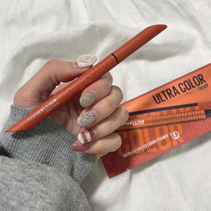 ウルトラカラー アイライナー/MAYBELLINE NEW YORK/リキッドアイライナーを使ったクチコミ(1枚目)