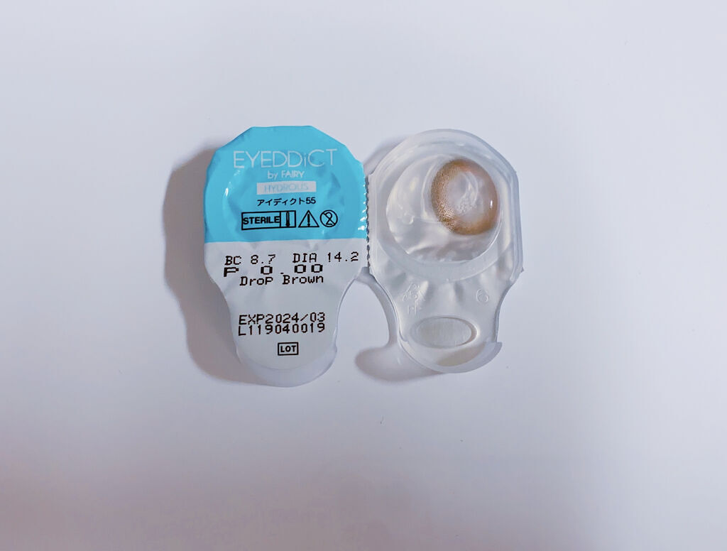 アイディクト byフェアリー/FAIRY/カラーコンタクトレンズを使ったクチコミ（2枚目）