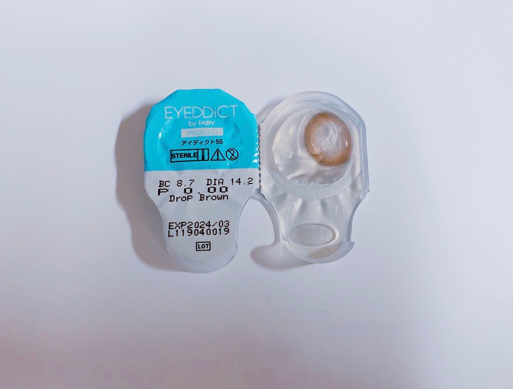 アイディクト byフェアリー/FAIRY/カラーコンタクトレンズを使ったクチコミ(2枚目)