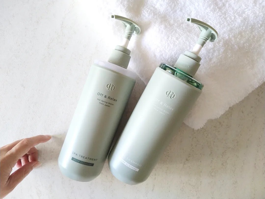 スパ・シャンプー/ヘアトリートメント ディープクレンズ ヘアトリートメント 460ml/Off&Relax/市販シャンプーを使ったクチコミ（1枚目）