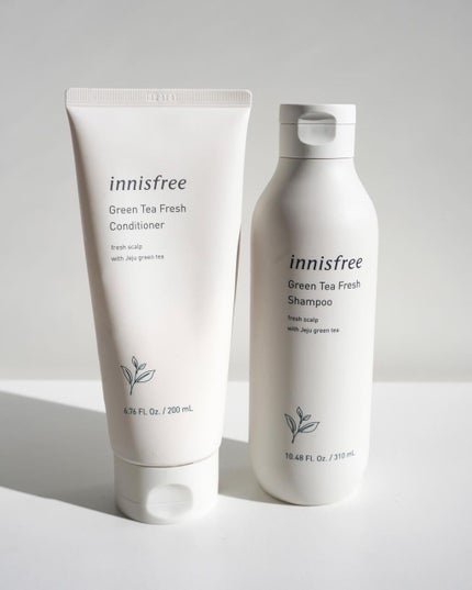 グリーンティーフレッシュ ヘアシャンプー/innisfree/シャンプー・コンディショナーを使ったクチコミ(2枚目)
