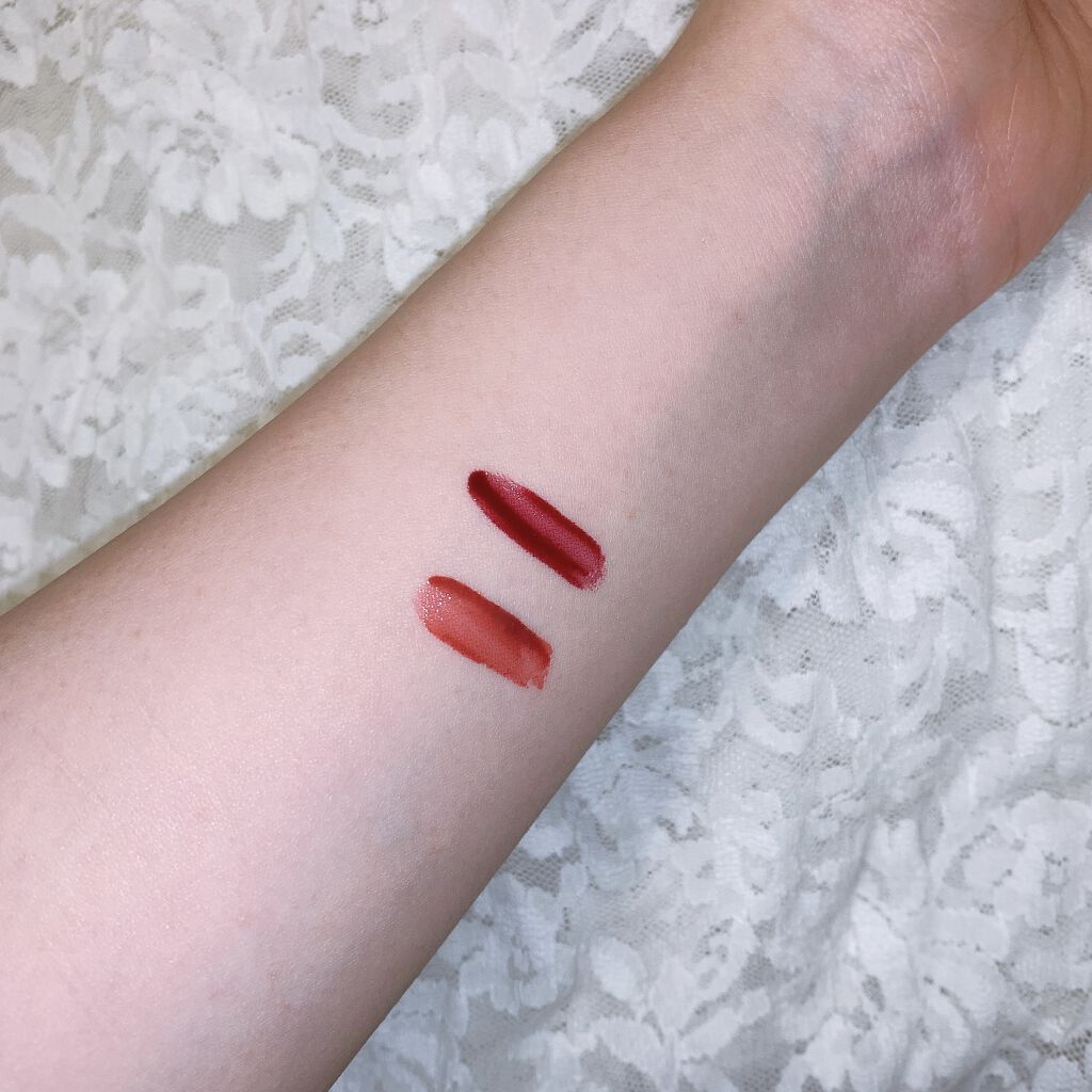 コンフォート リップオイル インテンス 02 インテンス プラム(限定カラー)/CLARINS/リップグロスを使ったクチコミ（2枚目）