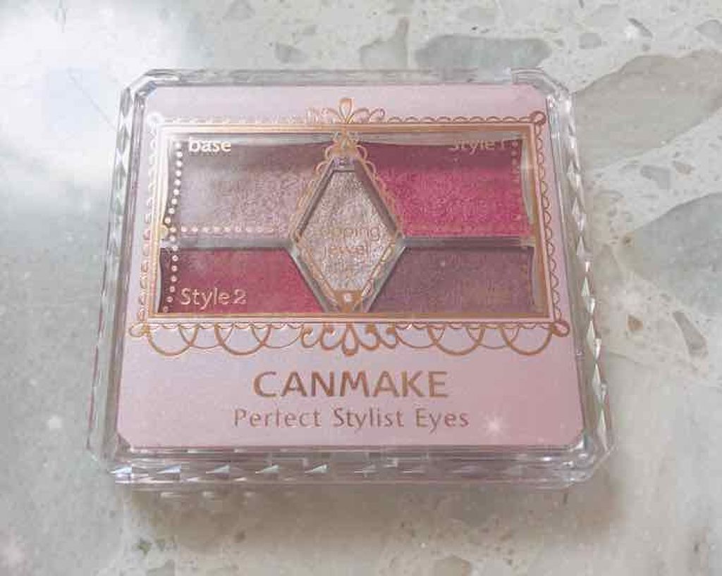 【旧品】パーフェクトスタイリストアイズ/キャンメイク/アイシャドウパレットを使ったクチコミ（1枚目）
