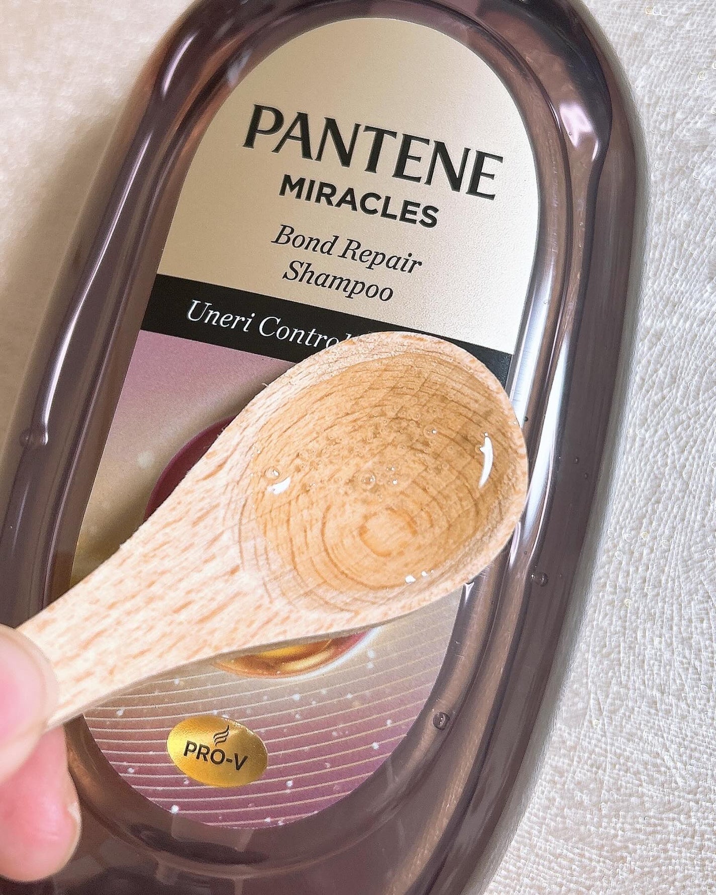 ミラクルズ うねりコントロール&リペア ボンドリペア シャンプー/トリートメント/パンテーン/市販シャンプーを使ったクチコミ(3枚目)