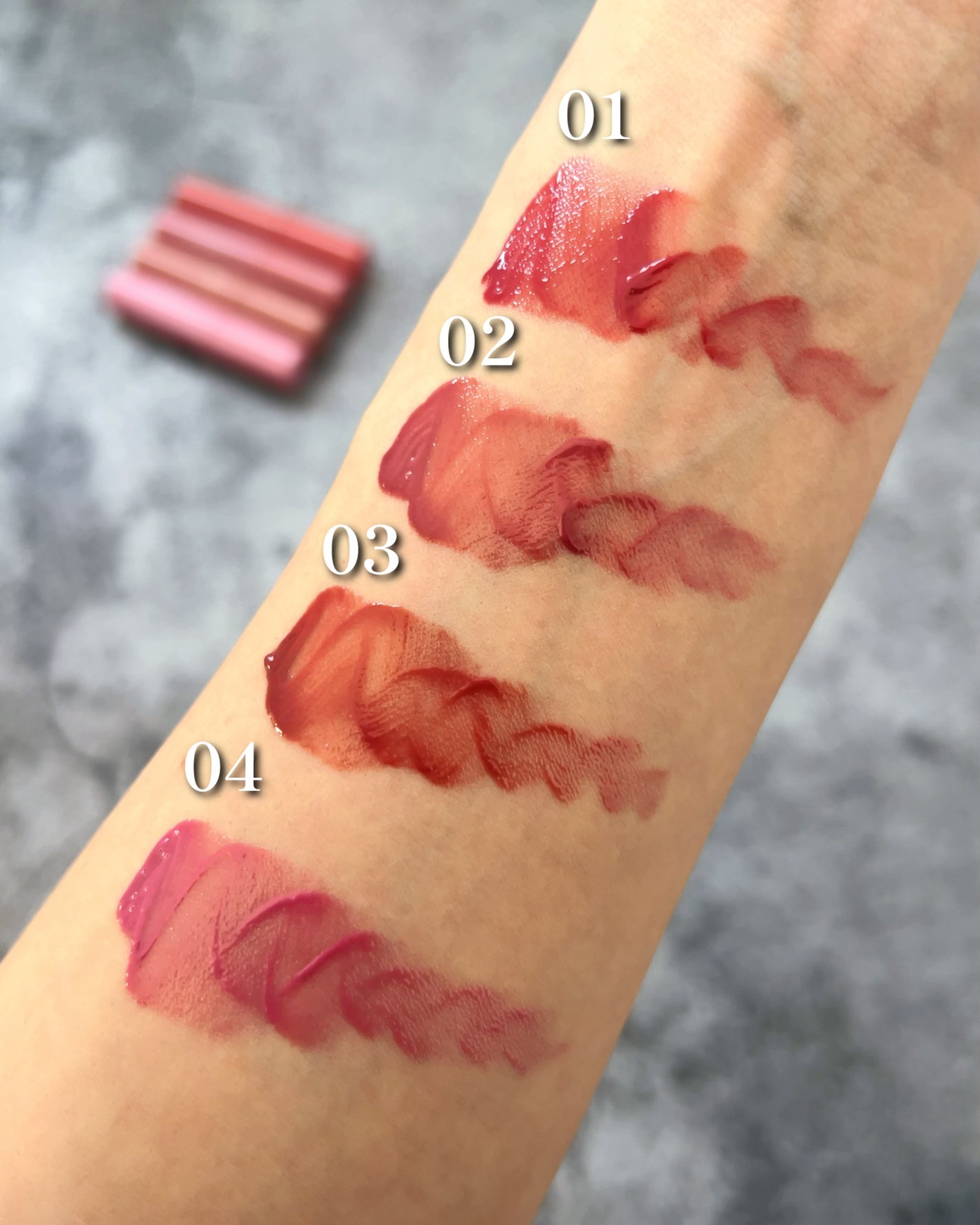 グラスティントシロップ/キャンメイク/リップティントを使ったクチコミ(5枚目)