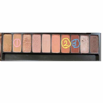 プレイカラー アイシャドウ/ETUDE/アイシャドウパレットを使ったクチコミ(2枚目)