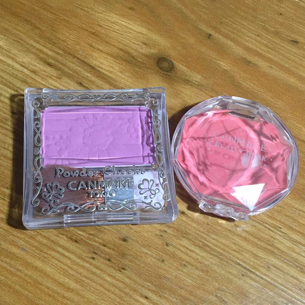 クリームチーク/キャンメイク/ジェル・クリームチークを使ったクチコミ(1枚目)