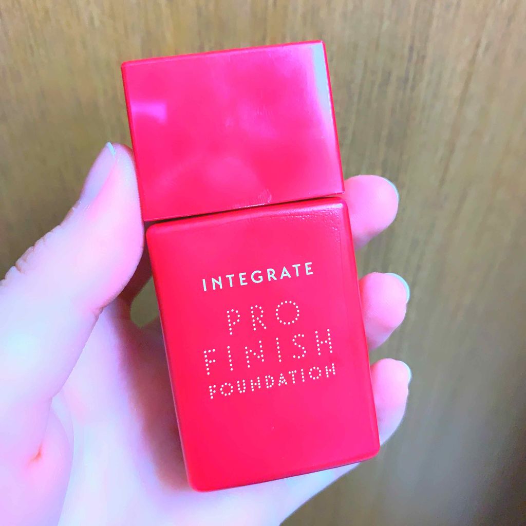 プロフィニッシュリキッド/インテグレート/リキッドファンデーションを使ったクチコミ（1枚目）