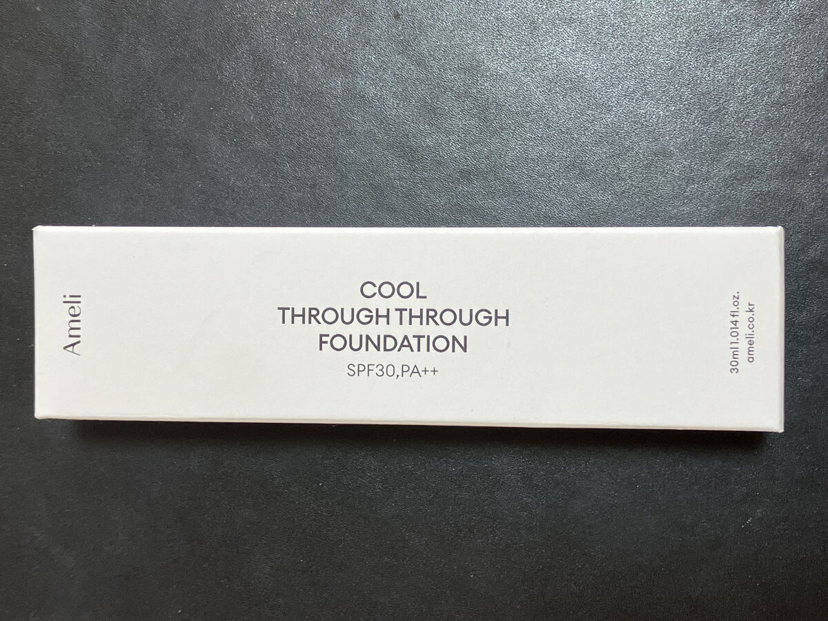 cool through through foundation/Ameli/リキッドファンデーションを使ったクチコミ（2枚目）
