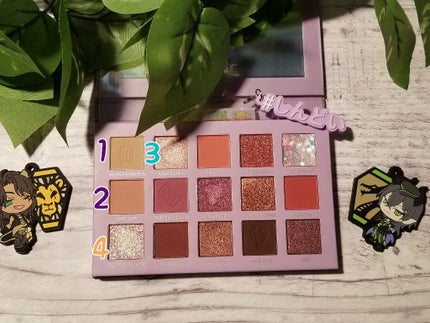 GO TRAVEL 15色アイシャドウパレット/FOCALLURE/アイシャドウパレットを使ったクチコミ(3枚目)