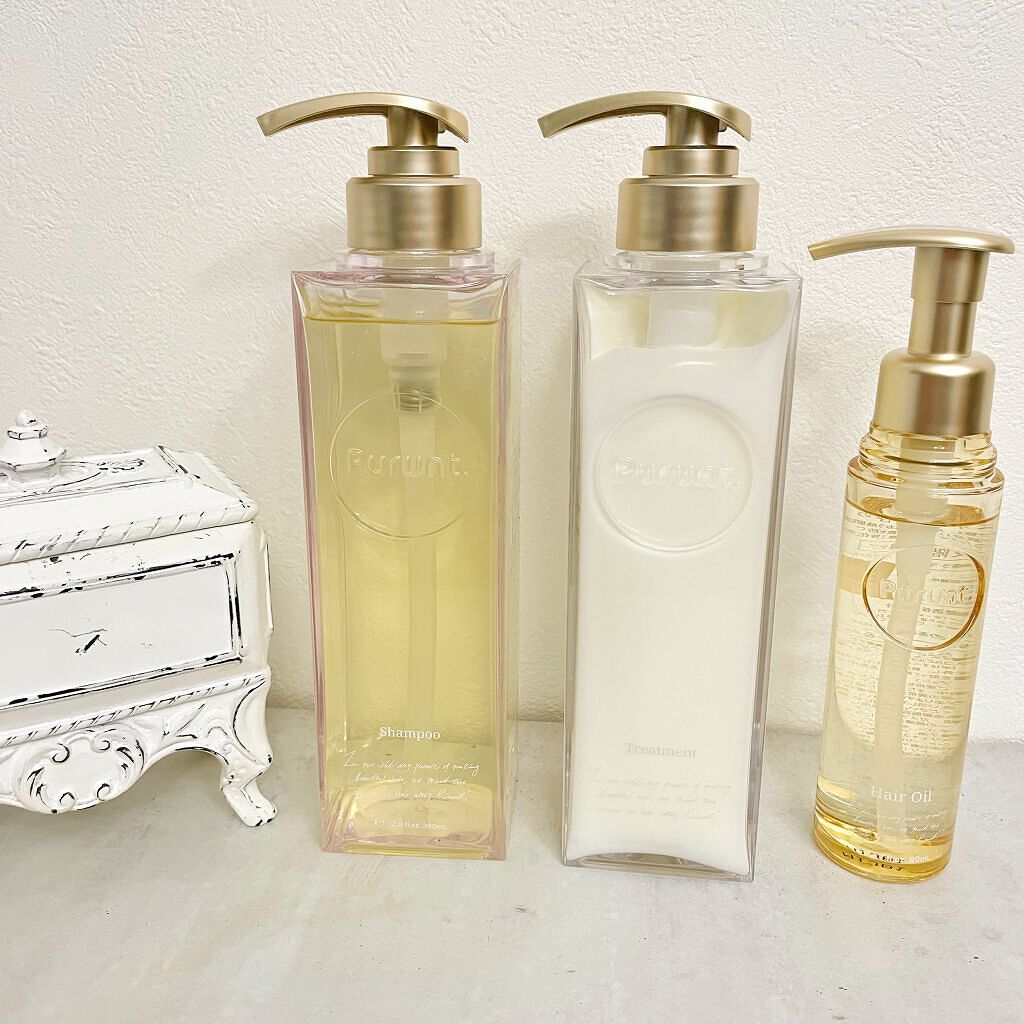 プルント モイストリッチ美容液シャンプー/モイストリッチリペア美容液トリートメント/Purunt./市販シャンプーを使ったクチコミ(1枚目)