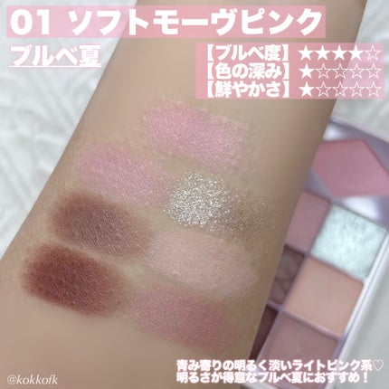 ウォンジョンヨ W デイリームードアップパレット /Wonjungyo/アイシャドウパレットを使ったクチコミ(3枚目)