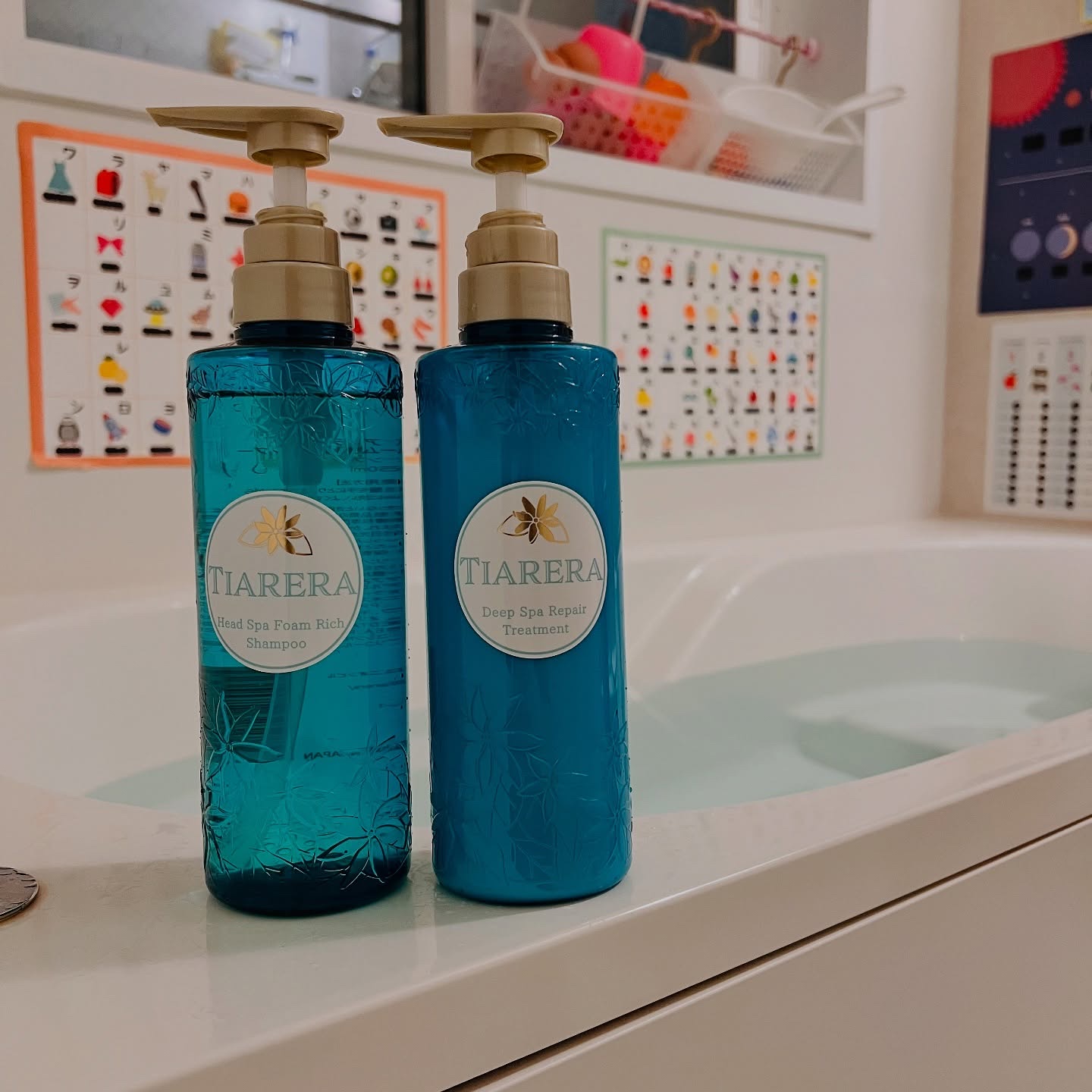 ヘッドスパフォームリッチシャンプー／ディープスパリペアトリートメント/TIARERA/市販シャンプーを使ったクチコミ（1枚目）