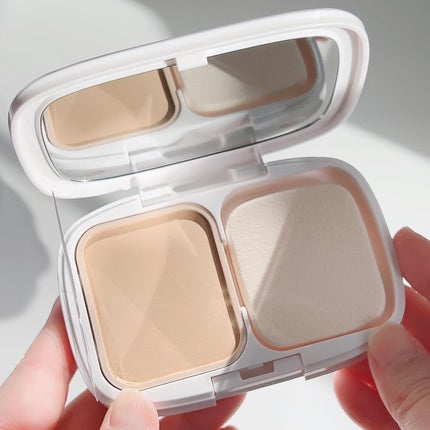 パウダーファンデーション 01 限定セット <スポンジ付き>+専用ケース/media luxe/パウダーファンデーションの画像