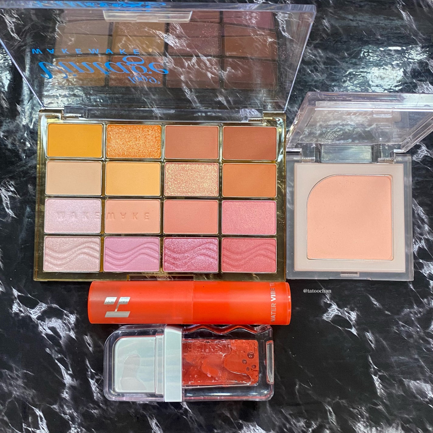 ソフトブラーリングアイパレット/wakemake/アイシャドウパレットを使ったクチコミ(7枚目)