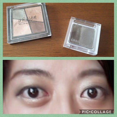 UR GLAM　VELVET EYE COLOR PALETTE/U R GLAM/アイシャドウパレットを使ったクチコミ（3枚目）