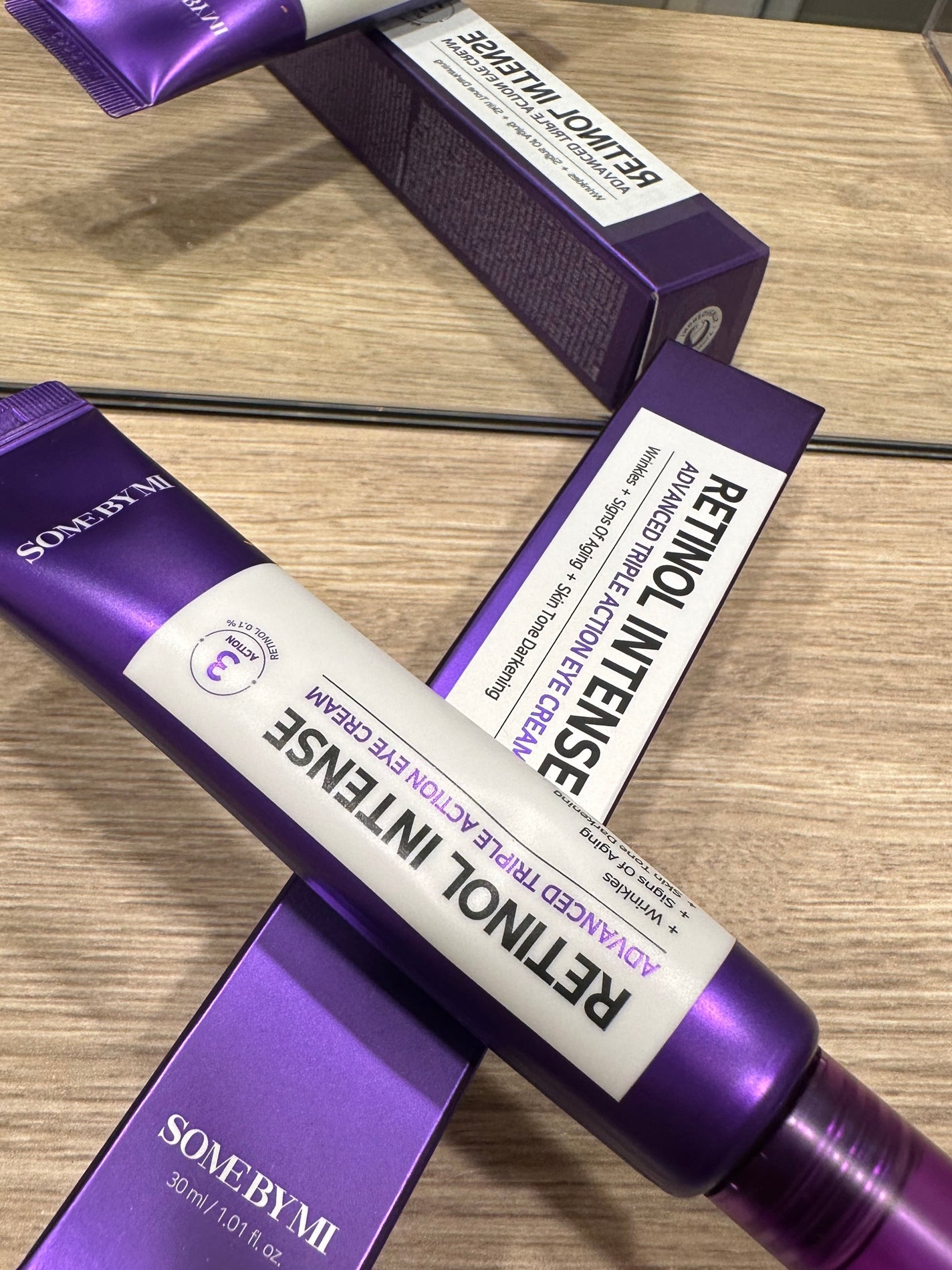 レチノールインテンシブ アドバンスドトリプルアクションアイクリーム/SOME BY MI/アイケア・アイクリームを使ったクチコミ(1枚目)