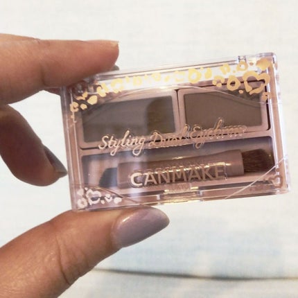 スタイリングデュアルアイブロウ/キャンメイク/アイブロウを使ったクチコミ(5枚目)