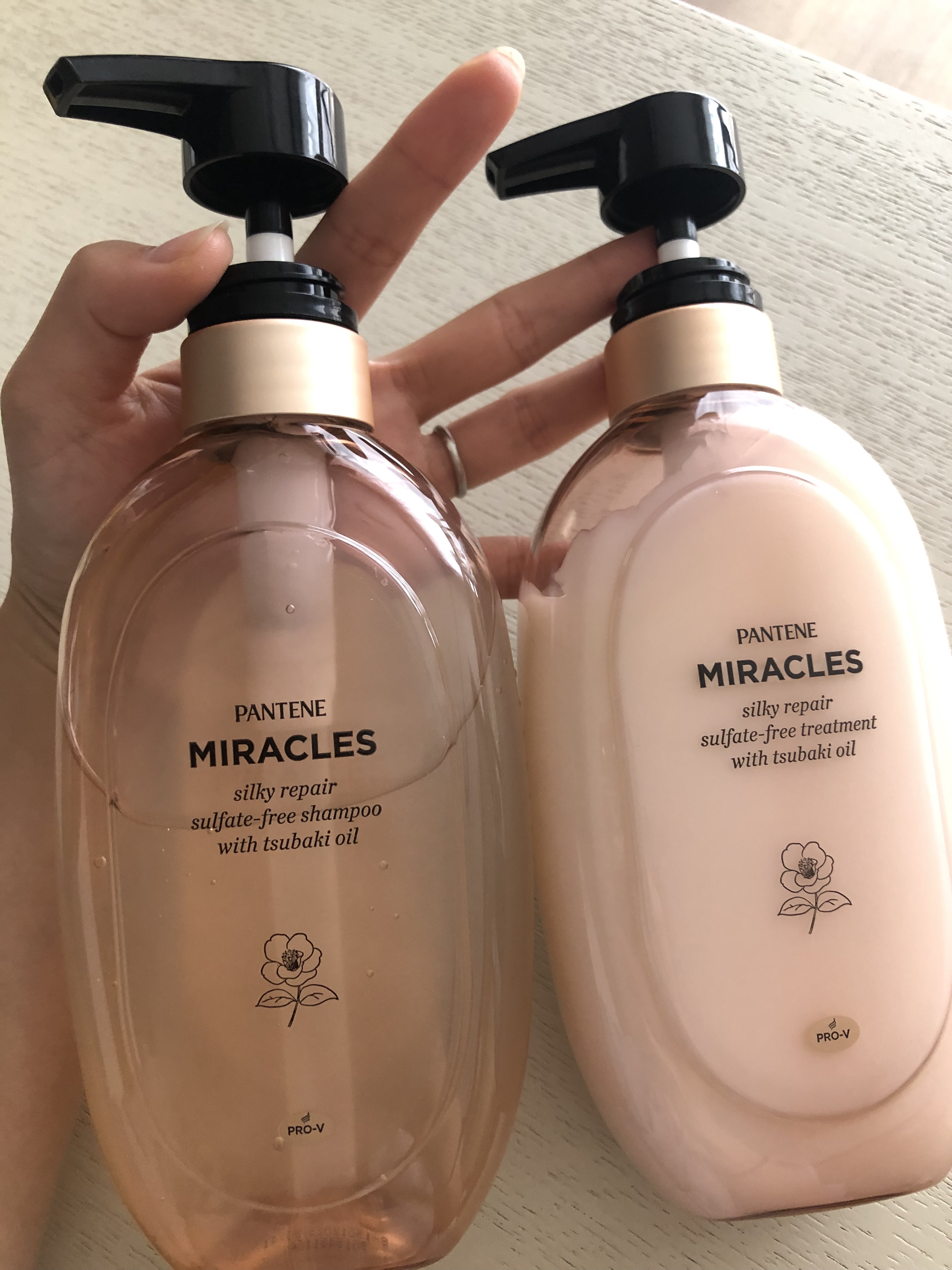 ミラクルズ サルフェート無添加&ジェントルリペア ボンドリペア シャンプー/トリートメント/パンテーン/市販シャンプーを使ったクチコミ（2枚目）