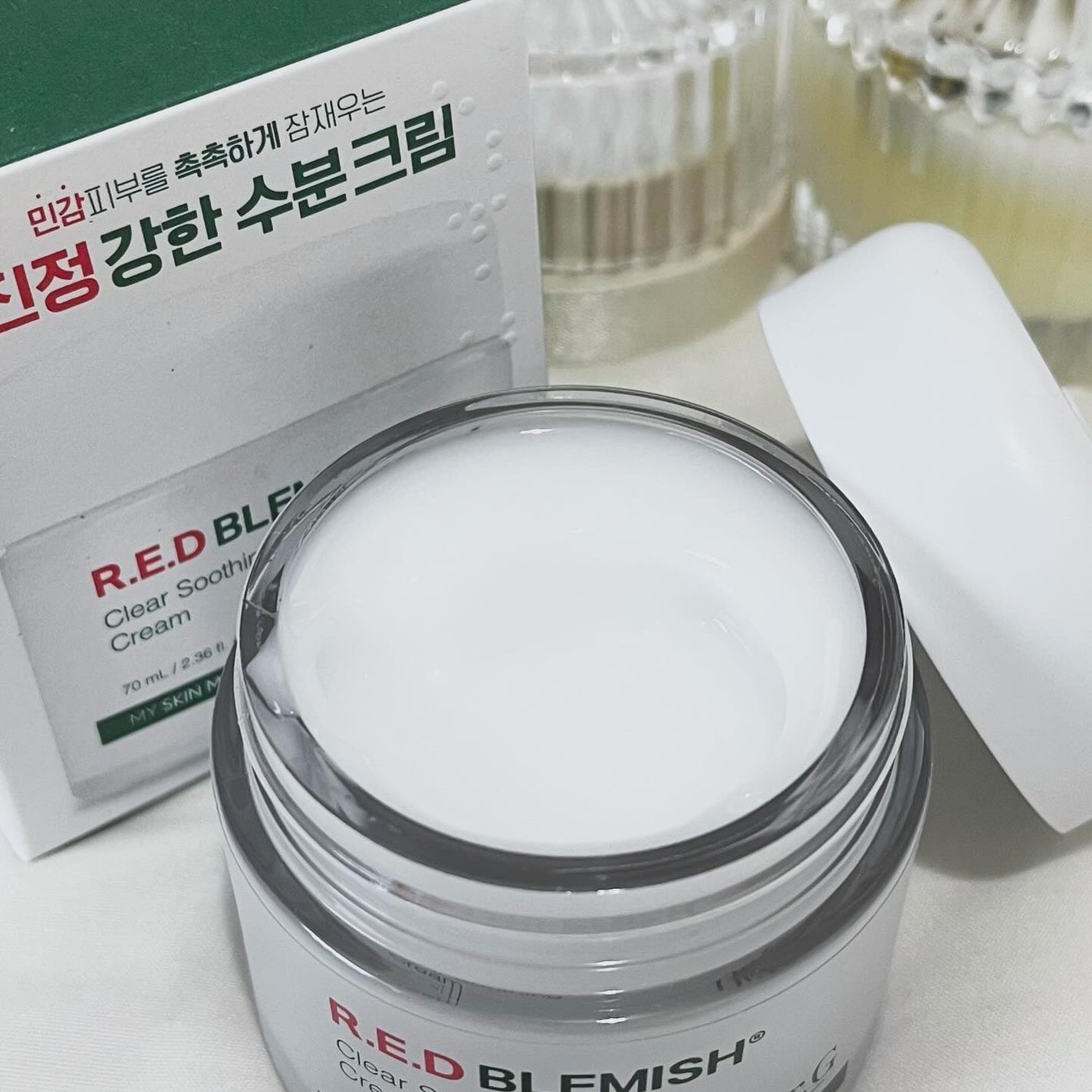 レッドブレミッシュ クリアスージングクリーム/Dr.G/フェイスクリームを使ったクチコミ(3枚目)