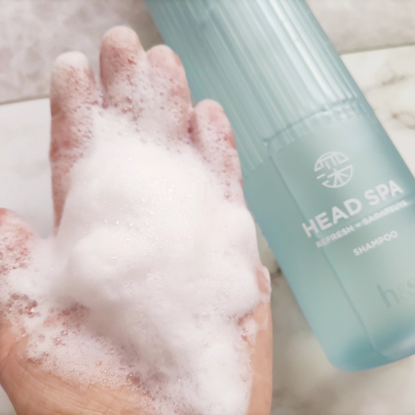 リフレッシュ × さらつや シャンプー/トリートメント/h&s/市販シャンプーを使ったクチコミ（3枚目）