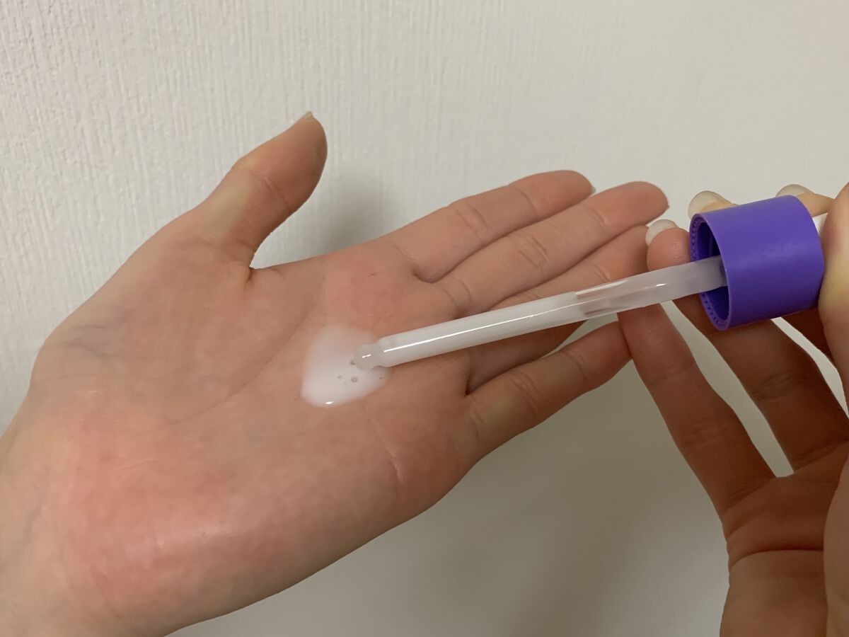 バリアダームミルキーセラム/SKIN&LAB/美容液を使ったクチコミ（2枚目）