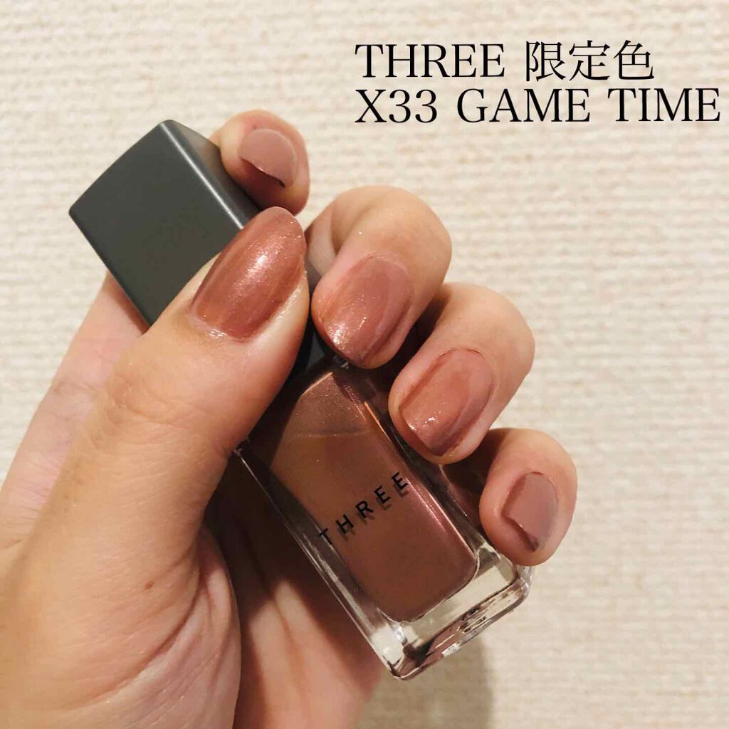 ネイルポリッシュ/THREE/マニキュアを使ったクチコミ(1枚目)