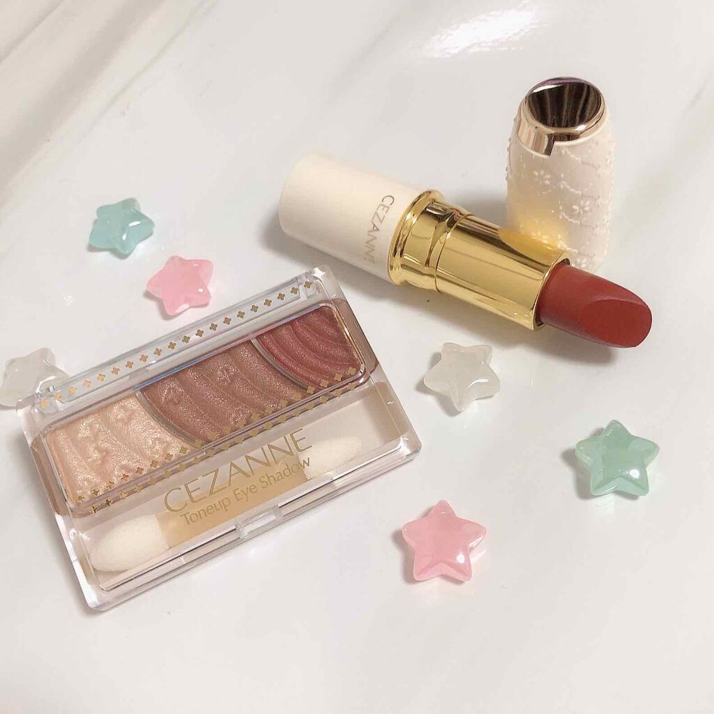 トーンアップアイシャドウ/CEZANNE/アイシャドウパレットを使ったクチコミ（1枚目）