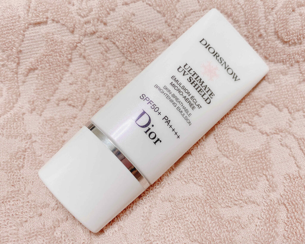 【旧】スノー アルティメット ＵＶシールド 50＋/Dior/日焼け止めミルクを使ったクチコミ（1枚目）