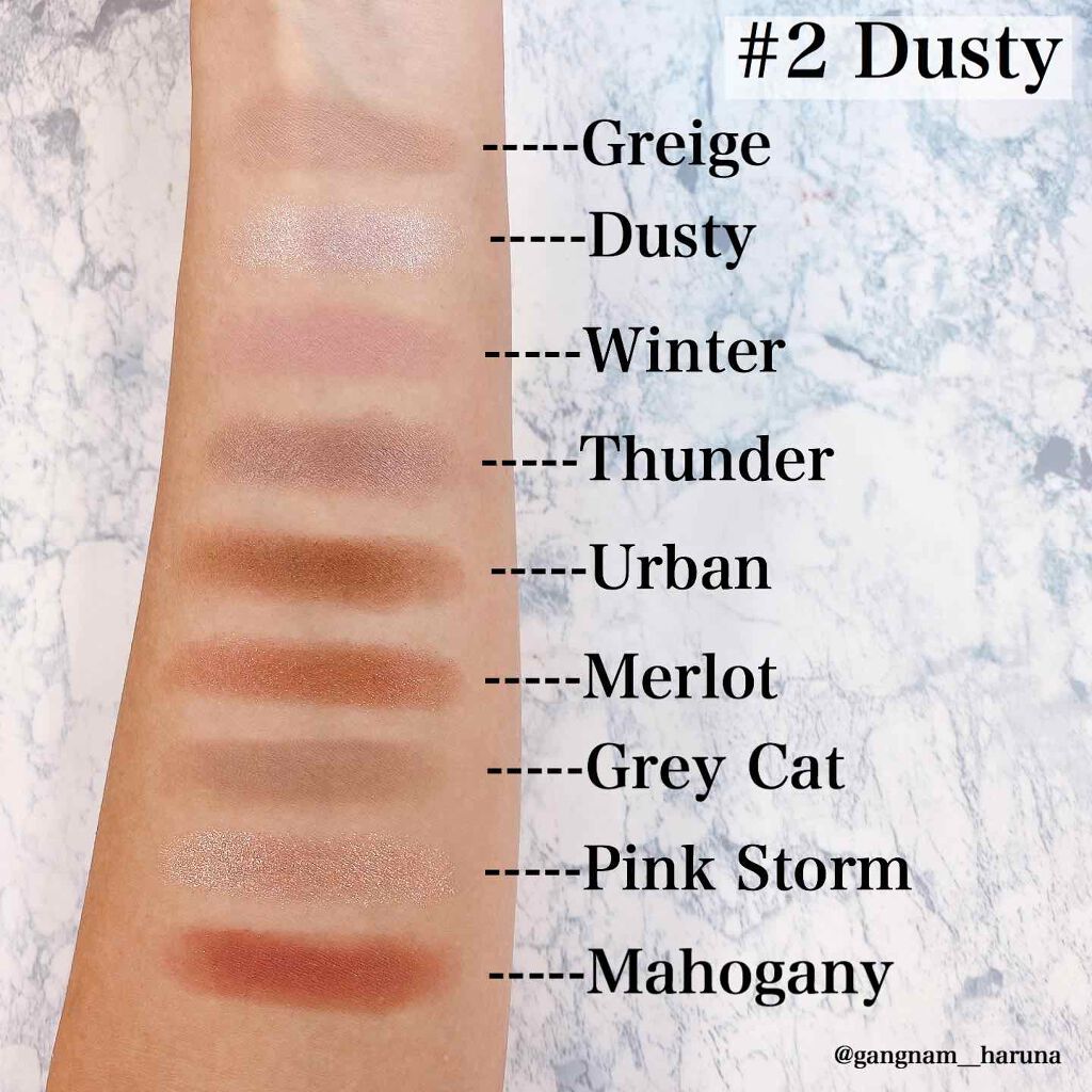 TERRAZZO Shadow palette/HOLIKA HOLIKA/アイシャドウパレットを使ったクチコミ（3枚目）