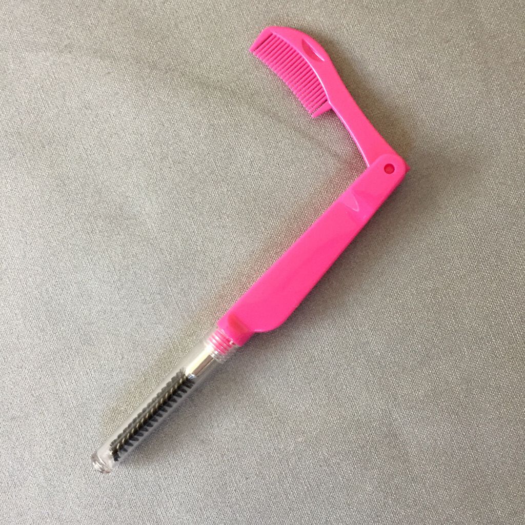 アイラッシュコーム/セリア/その他化粧小物を使ったクチコミ（2枚目）