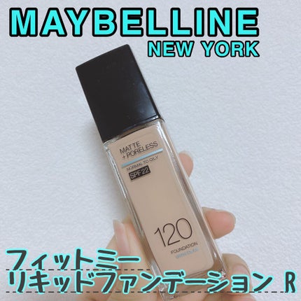 フィットミー リキッドファンデーション R/MAYBELLINE NEW YORK/リキッドファンデーションを使ったクチコミ(1枚目)
