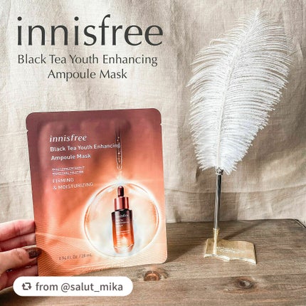 ブラックティー ユース マスクシート/innisfree/シートマスク・パックを使ったクチコミ(1枚目)