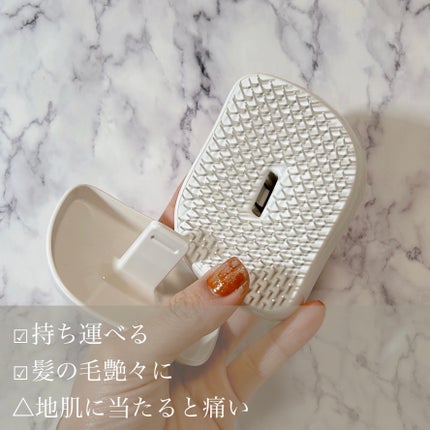 コンパクトスタイラー/TANGLE TEEZER/ヘアブラシを使ったクチコミ(2枚目)