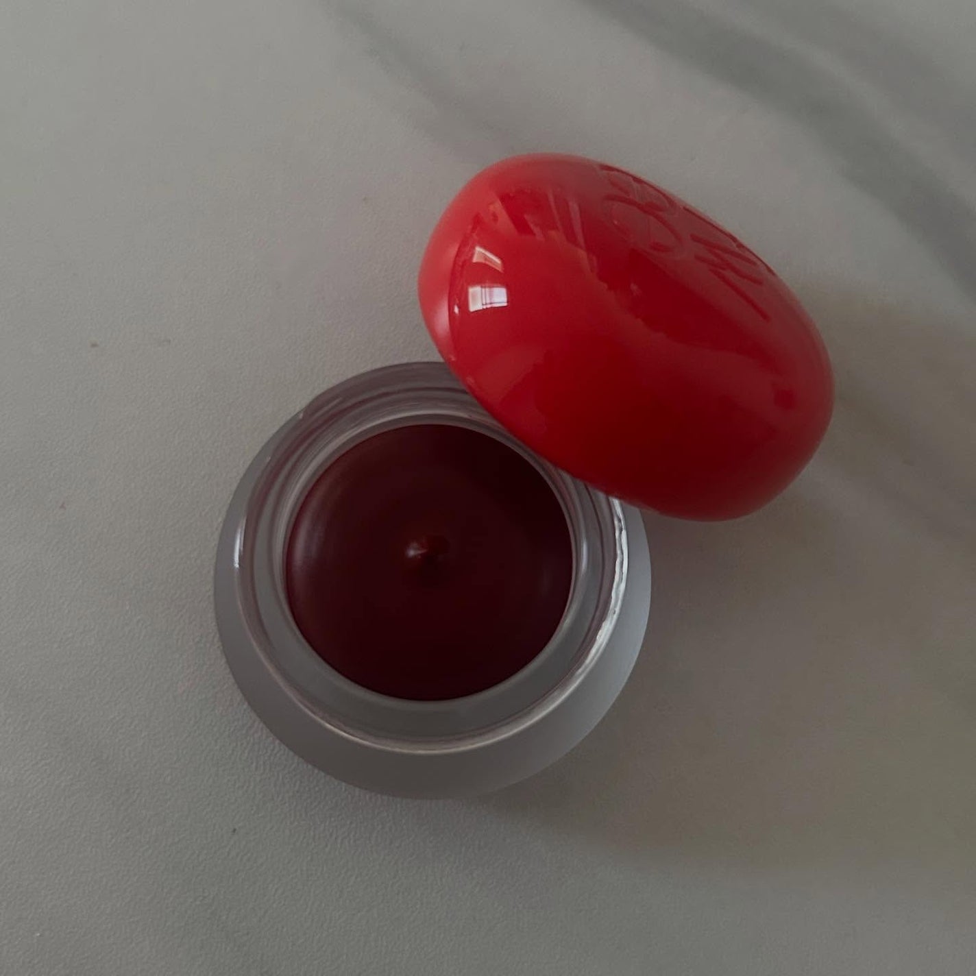 リップアンドチーク ブラーリープリンポット/fwee/口紅を使ったクチコミ(3枚目)