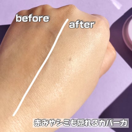 SPステイ クリームパクト ファンデーション/MAYBELLINE NEW YORK/クリーム・エマルジョンファンデーションを使ったクチコミ(4枚目)