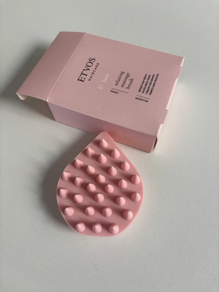 リラクシングマッサージブラシ/エトヴォス/スカルプブラシを使ったクチコミ(2枚目)