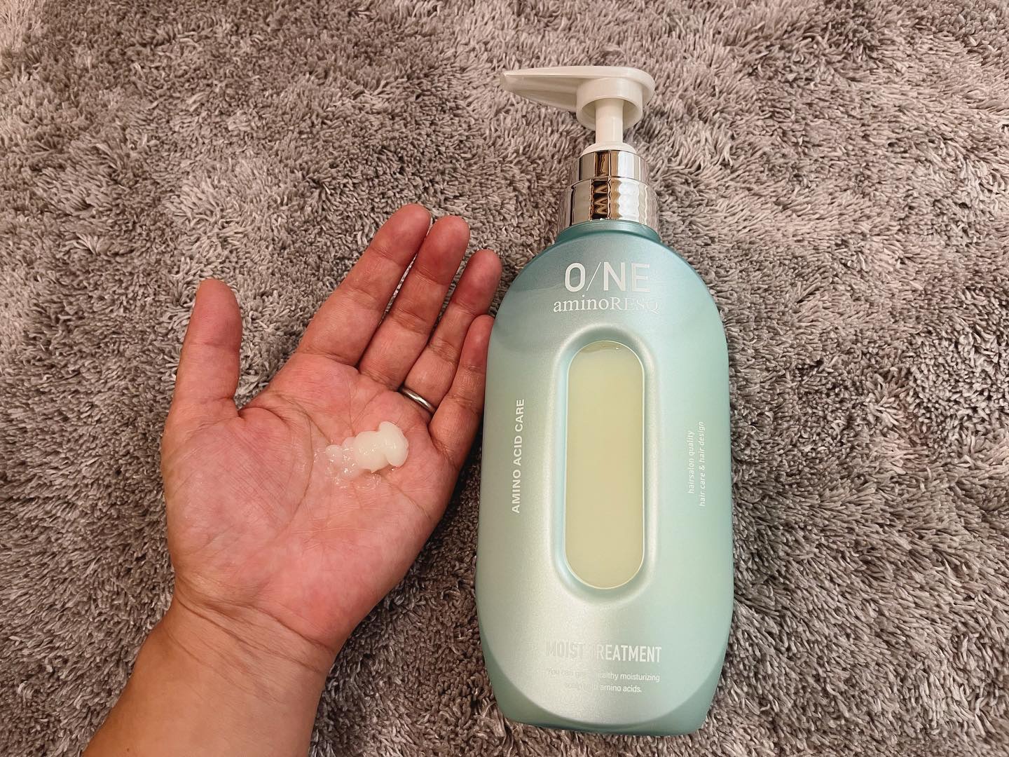 ワン アミノレスキューモイストシャンプー/トリートメント/アミノレスキュー/市販シャンプーを使ったクチコミ（3枚目）