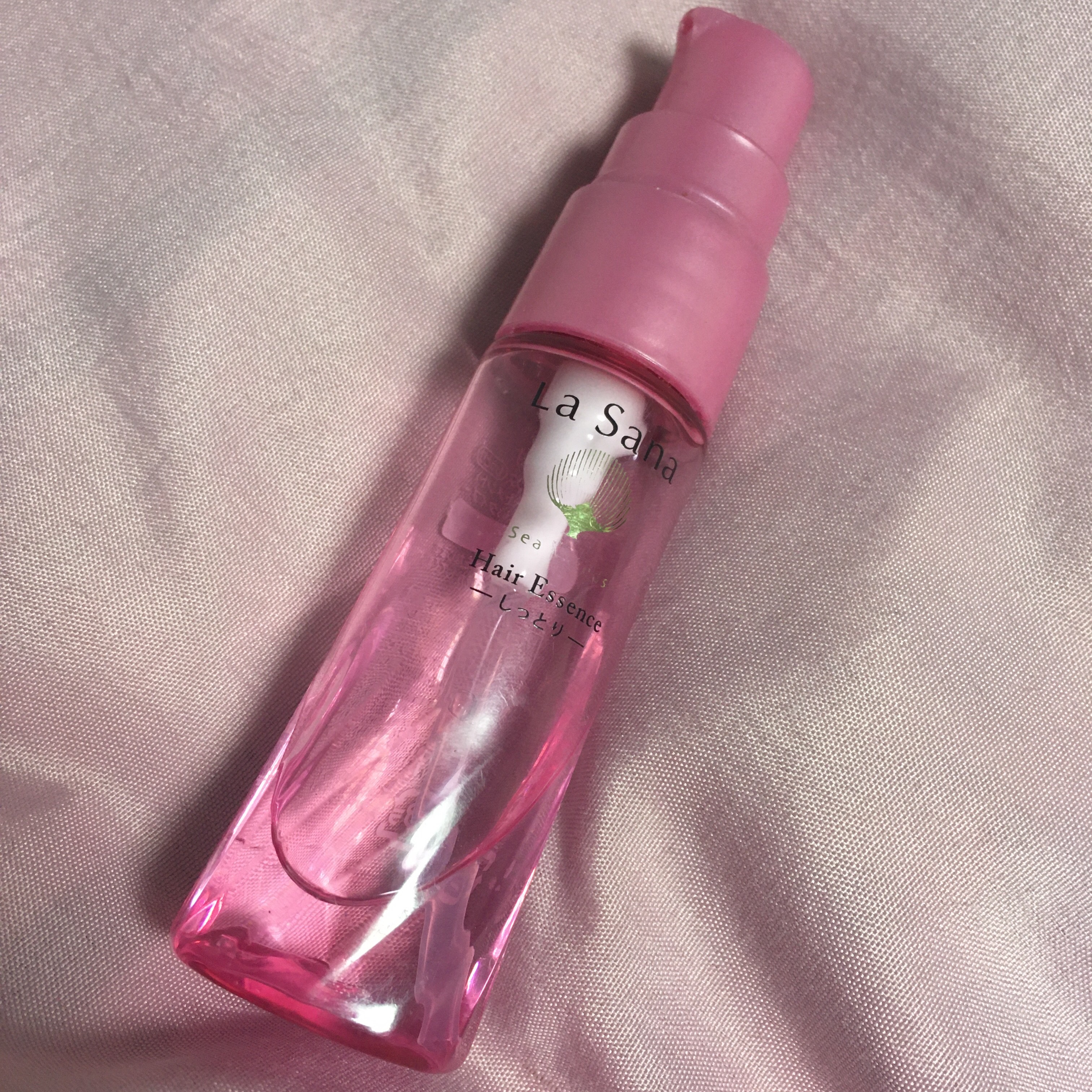 海藻 ヘア エッセンス しっとり/ラサーナ/ヘアオイルを使ったクチコミ（1枚目）