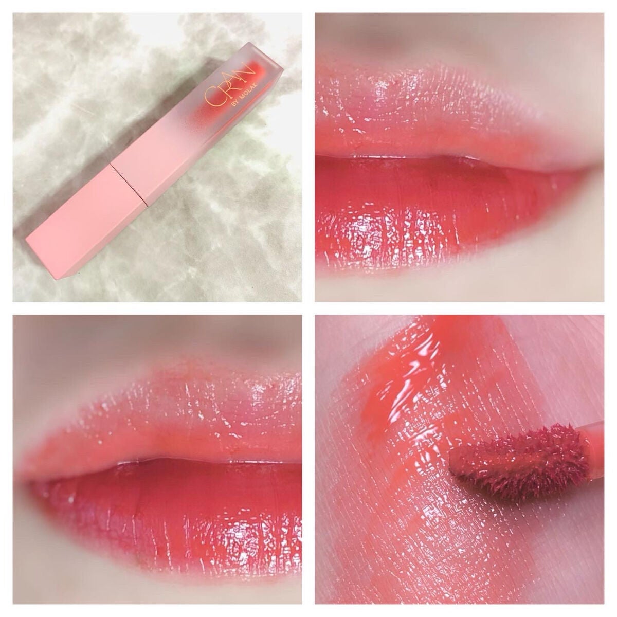 BLOOM JELLY TINT /CRAN BY MOLAK /口紅を使ったクチコミ(4枚目)