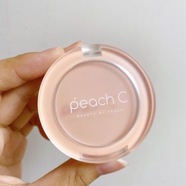 Peach C ピーチ コットン ブラッシャーのクチコミ「\Peach C ピーチ コットン ブラッシャー/

05　ピオニーPチーク

一見つけてるの.....」（1枚目）