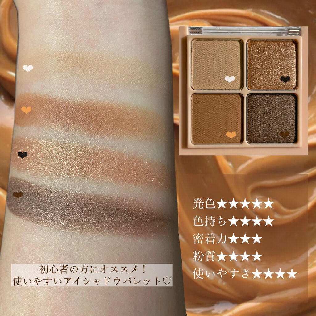 フォーリング イン アイシャドウ パレット/Peach C/アイシャドウパレットを使ったクチコミ（3枚目）