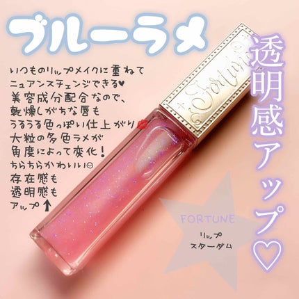 リップスターダム/フォーチュン/リップグロスを使ったクチコミ(1枚目)