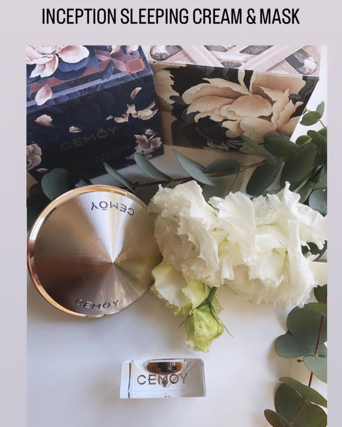 インセプション スリーピング クリーム & マスク/CEMOY/洗い流すパック・マスクを使ったクチコミ(1枚目)
