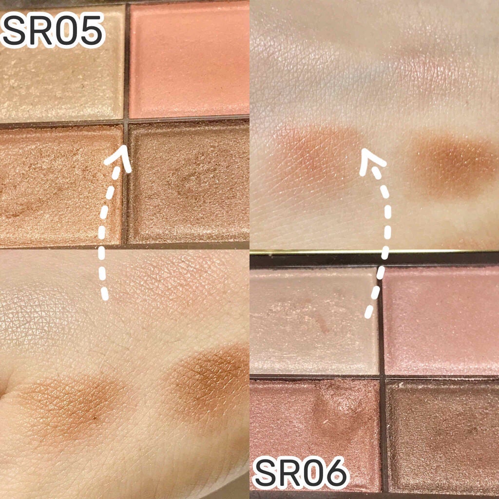 スキニーリッチシャドウ/excel/アイシャドウパレットを使ったクチコミ(3枚目)