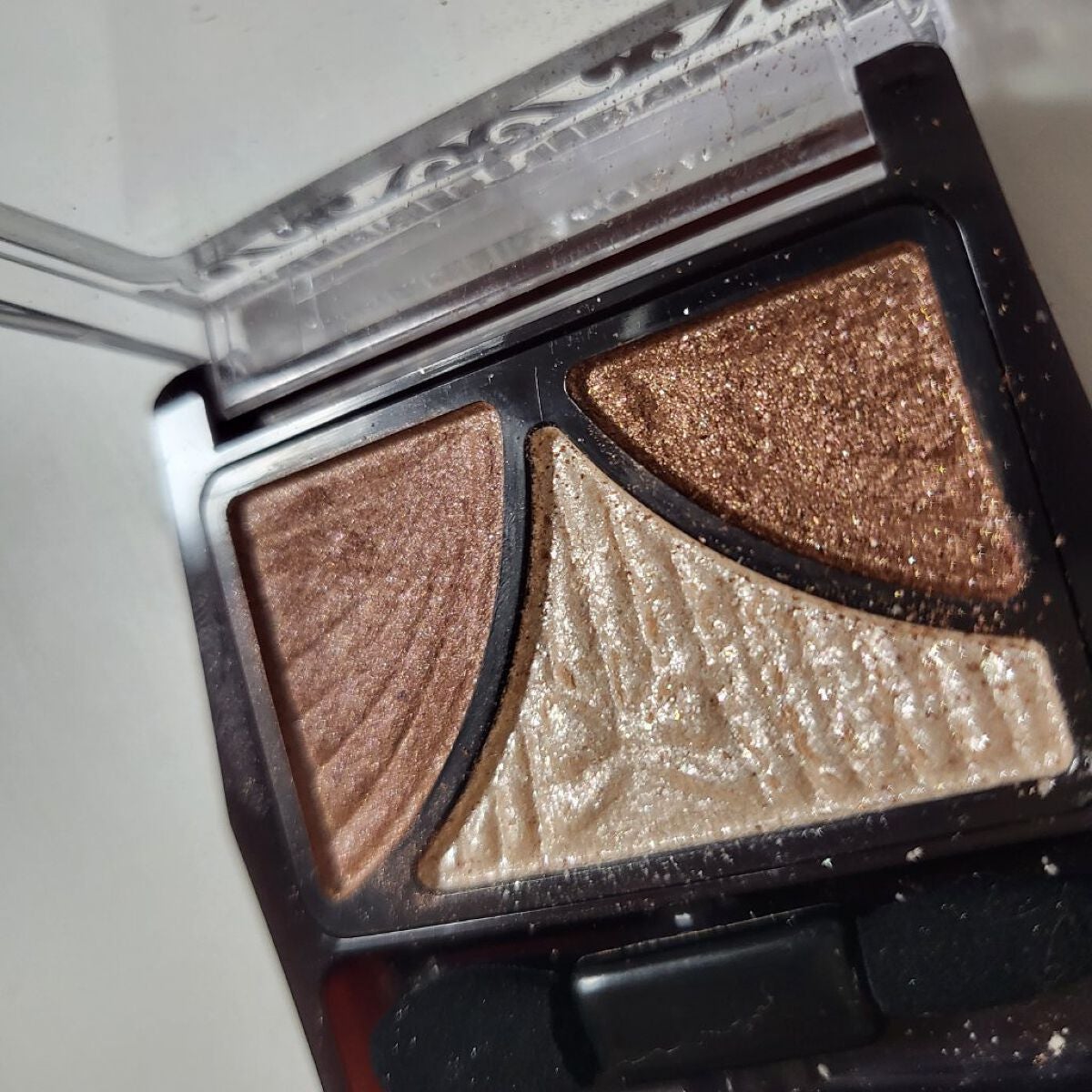 ジューシーピュアアイズ/キャンメイク/アイシャドウパレットを使ったクチコミ(2枚目)