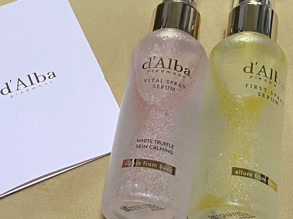 ダルバ ホワイトトリュフファーストスプレーセラム/ダルバ/ミスト状化粧水を使ったクチコミ（2枚目）