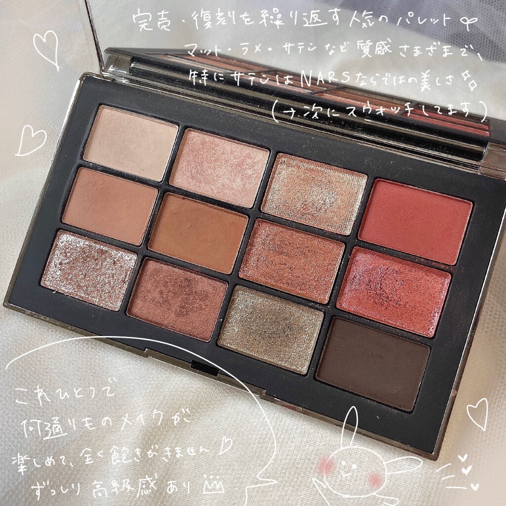 ナーズイスト ウォンテッド アイシャドーパレット/NARS/アイシャドウパレットを使ったクチコミ(2枚目)