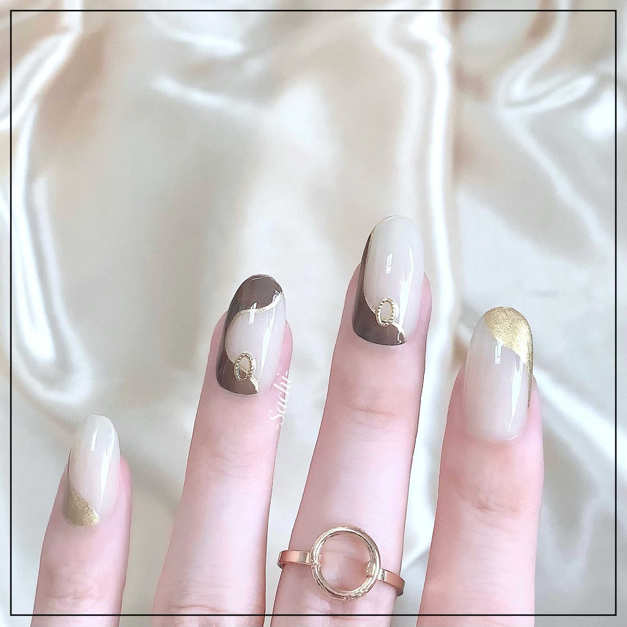 ネイルホリック Nostalgic color BR324/ネイルホリック/マニキュアを使ったクチコミ（3枚目）